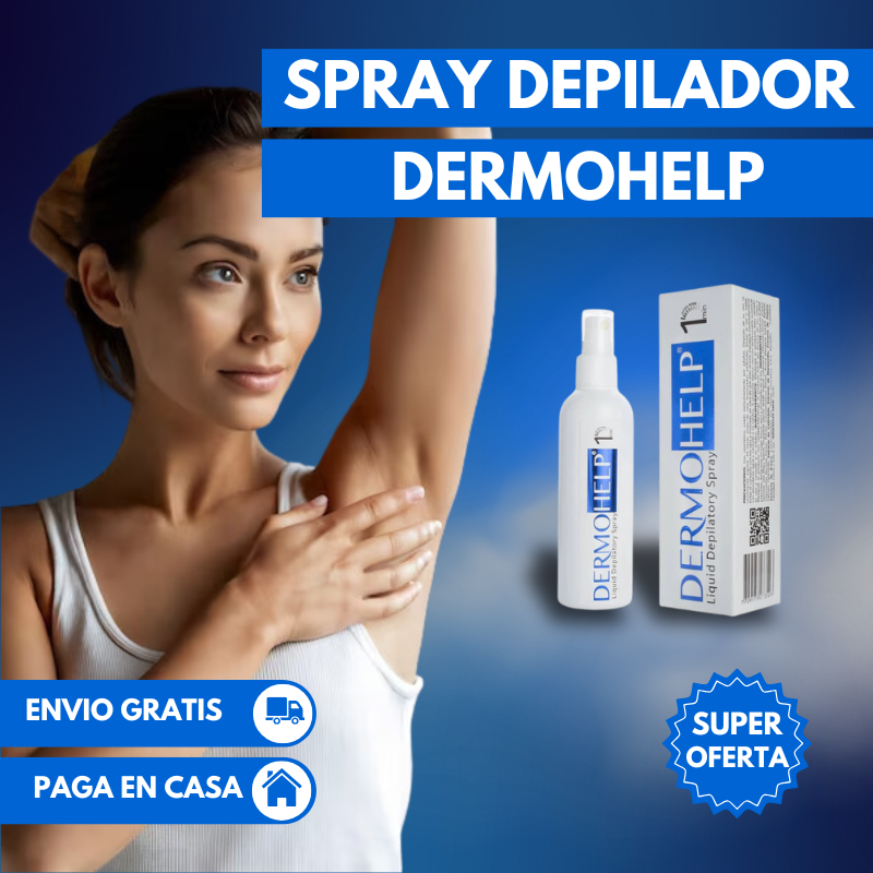 Spray de Depilación Permanente Natural - ( DERMOHELP )