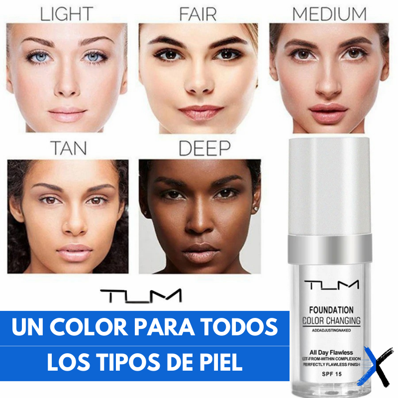 TLM Color changing - Base liquida que se adapta a tu piel ✨
