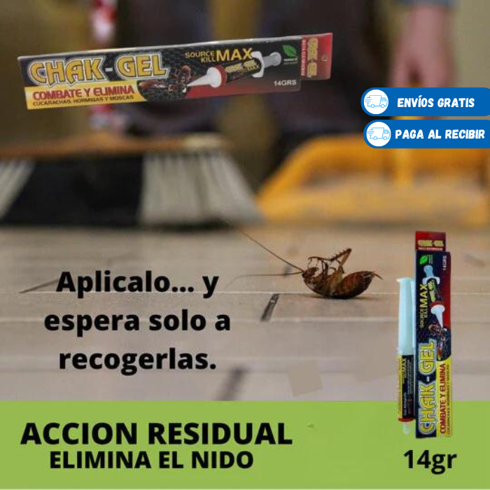 (2X1) CHACK GEL® - PAGA UNO LLEVA DOS