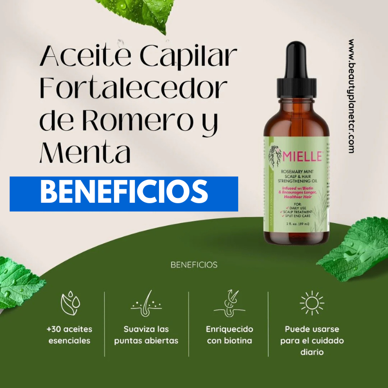 Serum Capilar Mielle (Crecimiento, Brillo y Fuerza en Cada Gota)