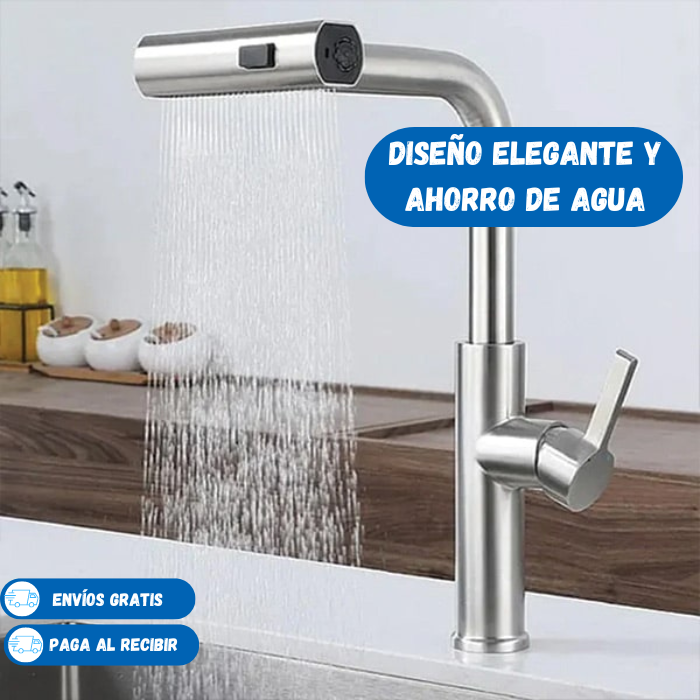 ADAPTADOR UNIVERSAL PARA GRIFO Aquasmart®/ ¡Tres modos para revolucionar tu cocina!