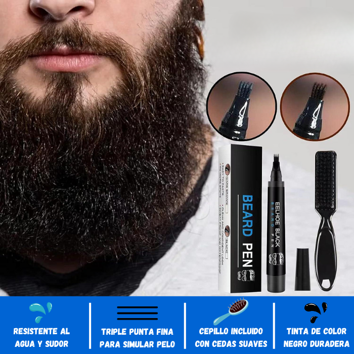 Lápiz rellenador de barba y cejas + obsequio (cepillo especial)™