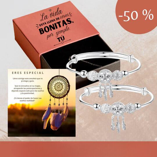 (Pack dos pulseras) Atrapasueños - DESCUENTO 2X1 POR EL DIA DE LA MADRE💕