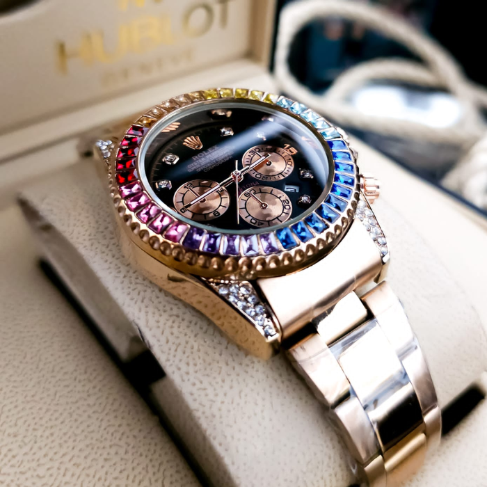 Reloj Daytona Arcoiris - Calidad Certificada
