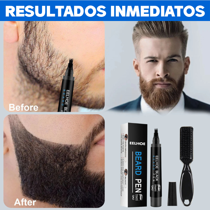 Lápiz rellenador de barba y cejas + obsequio (cepillo especial)™
