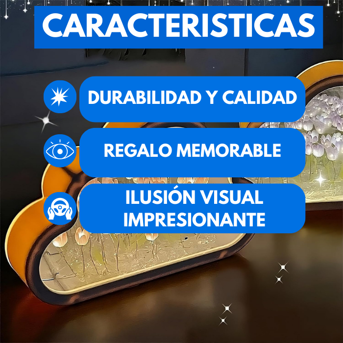 LAMPARA TULIPANES INFINITOS 💐✨