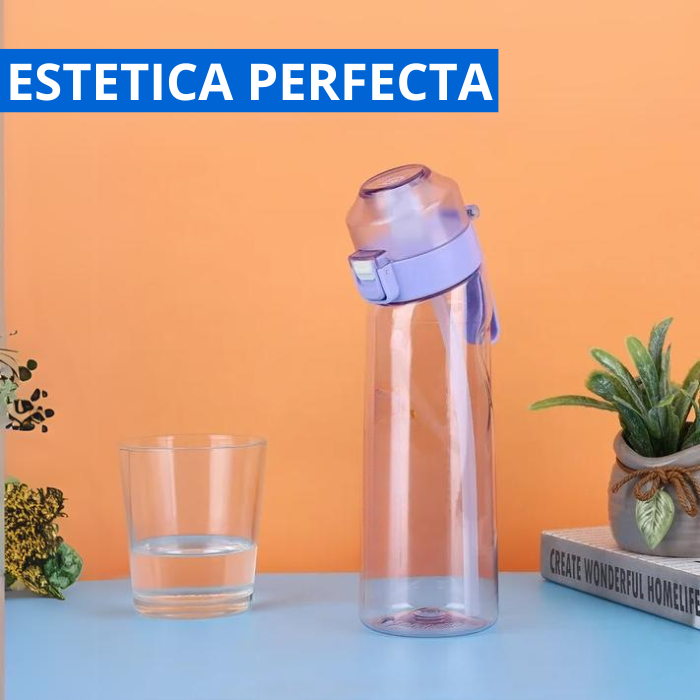 Termo Saborizante De Agua +3 capsulas de sabor