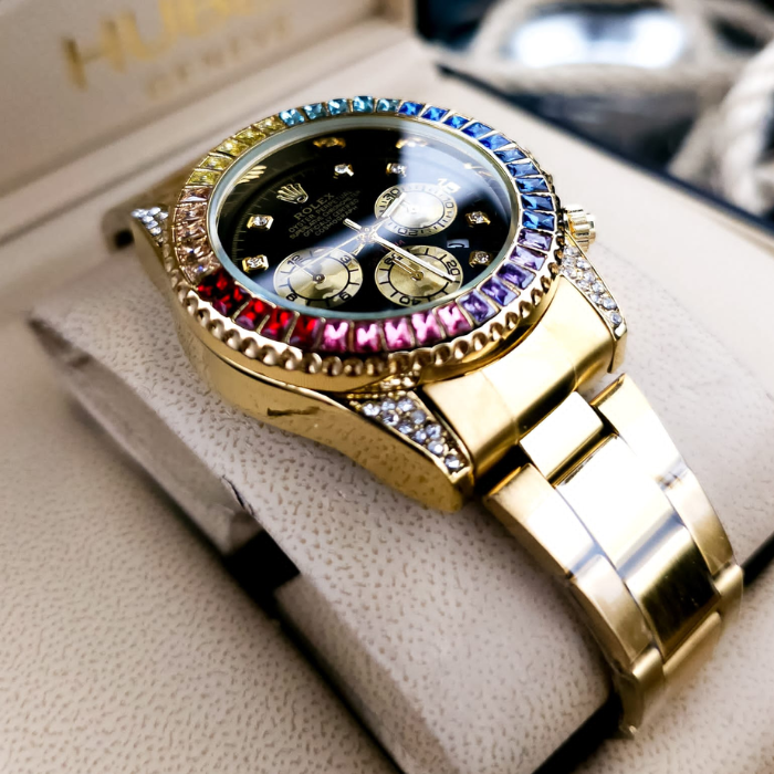 Reloj Daytona Arcoiris - Calidad Certificada