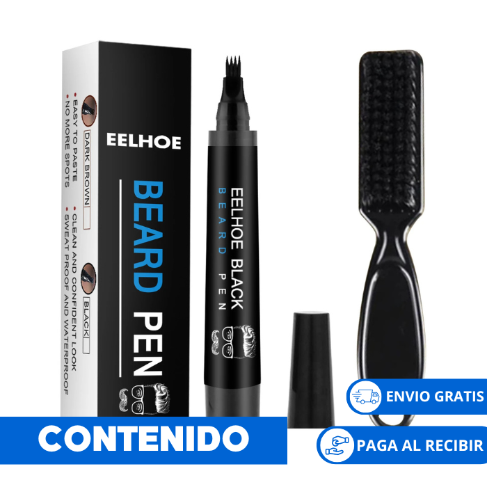 Lápiz rellenador de barba y cejas + obsequio (cepillo especial)™