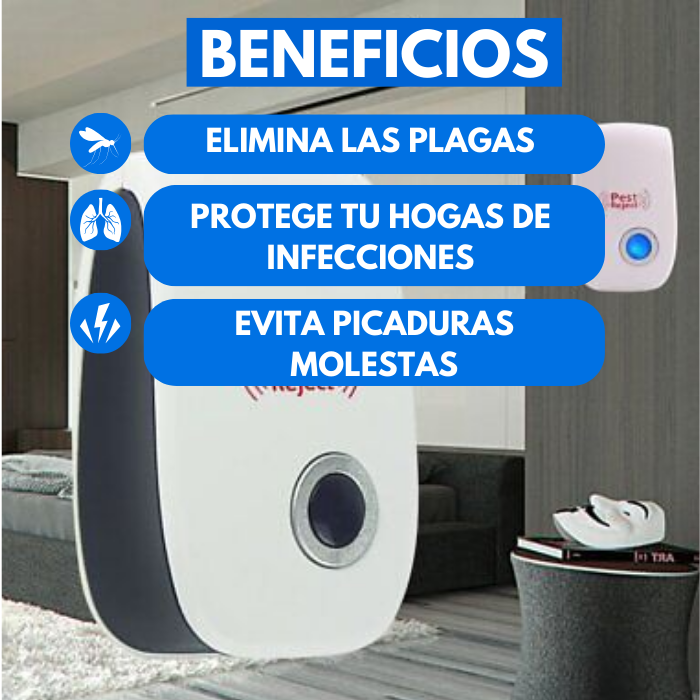 Repelente ultrasónico - (Pestreject®)