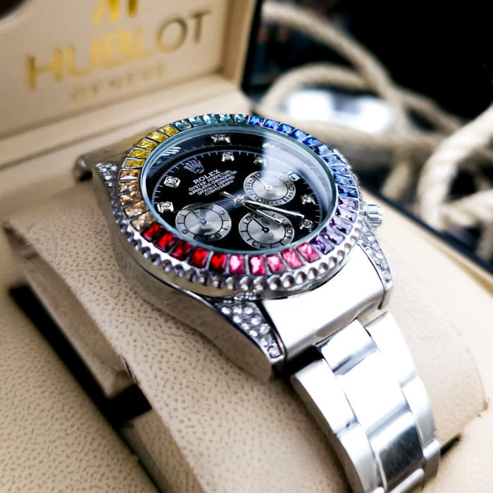 Reloj Daytona Arcoiris - Calidad Certificada