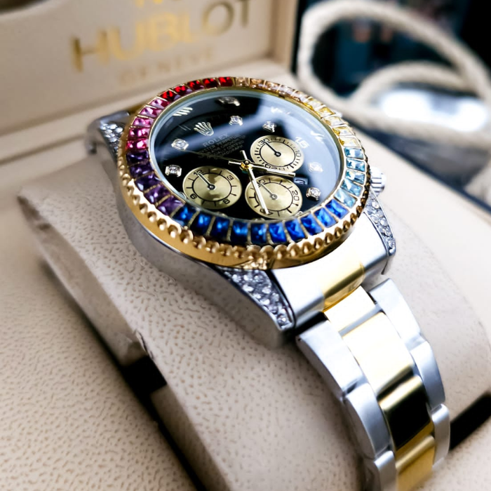Reloj Daytona Arcoiris - Calidad Certificada