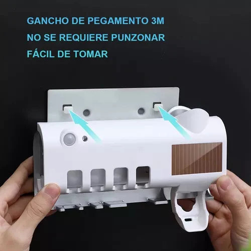 PORTACEPILLOS SMART UV LIMPIEZA 4 EN 1 ®
