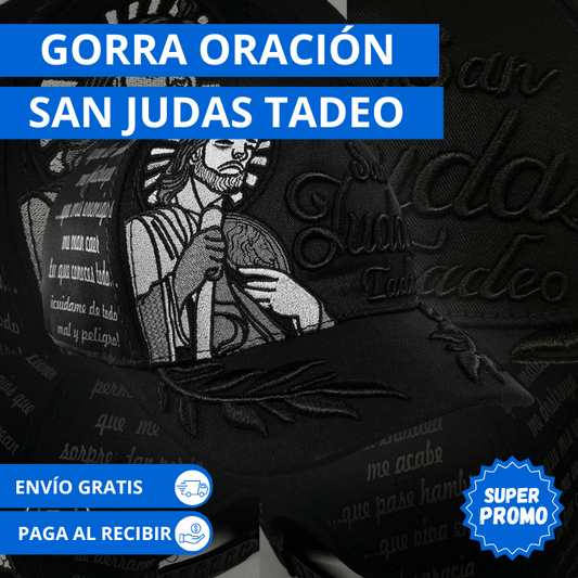 Gorra San Judas Tadeo Oracion