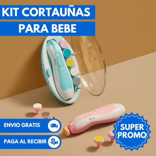 KIT CORTAUÑAS PARA BEBES - PROTEGE A TUS BEBES