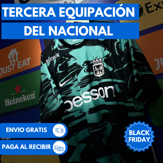 Camiseta Atlético Nacional - Tercera equipación (Oferta Black friday)