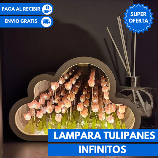 LAMPARA TULIPANES INFINITOS 💐✨