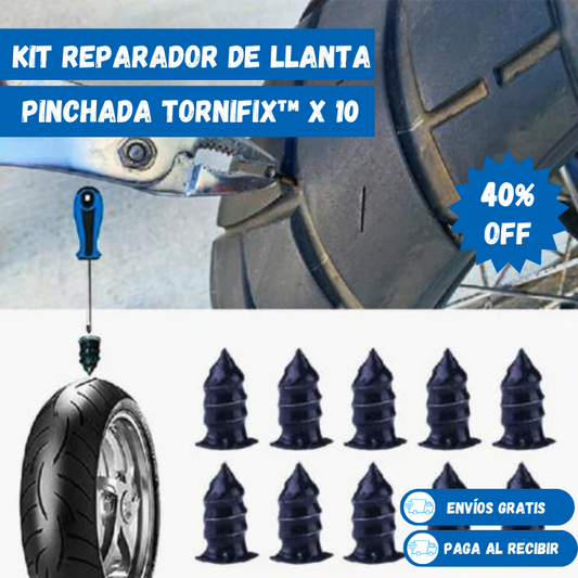 KIT DE REPARACION DE NEUMATICOS - TorniFix™