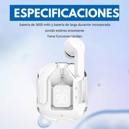 Audifonos Inalambricos Air 31 + OBSEQUIO EXCLUSIVO (Reloj Inteligente Y68)
