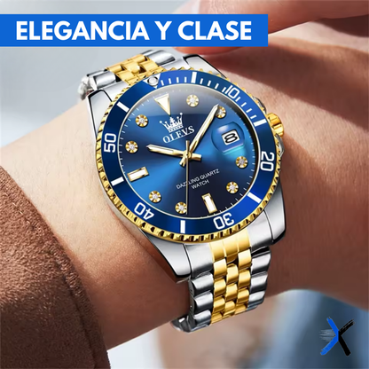 Reloj Alta Gama Olevs Deluxe - (acabados profesionales)