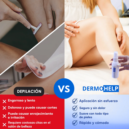 Spray de Depilación Permanente Natural - ( DERMOHELP )
