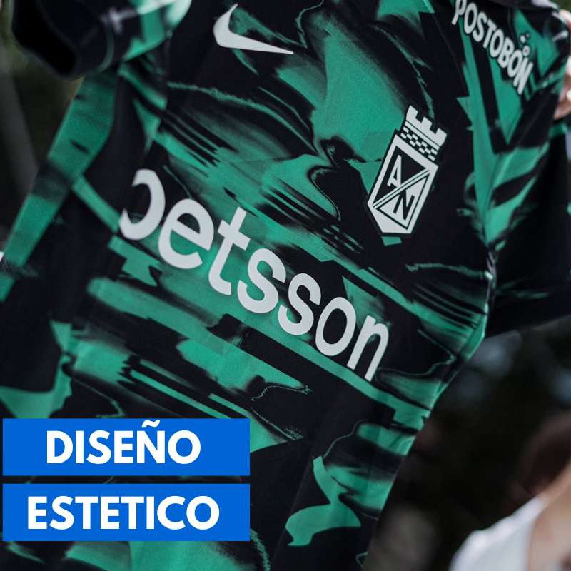 Camiseta Atlético Nacional - Tercera equipación (Oferta Black friday)