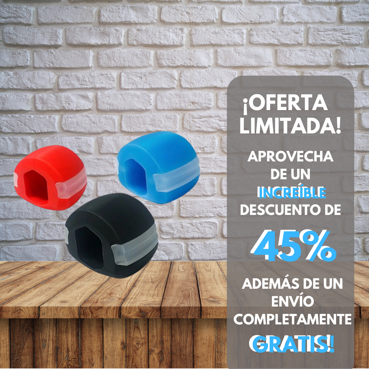 Ejercitador para mandibula (JawChewer)®