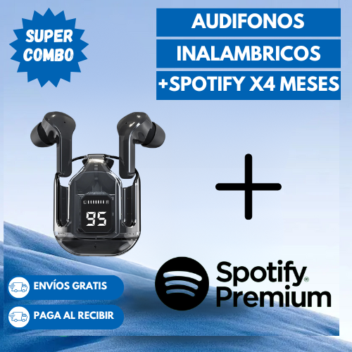Audífonos Inalámbricos Air 31™ + Spotify Premium por 4 meses